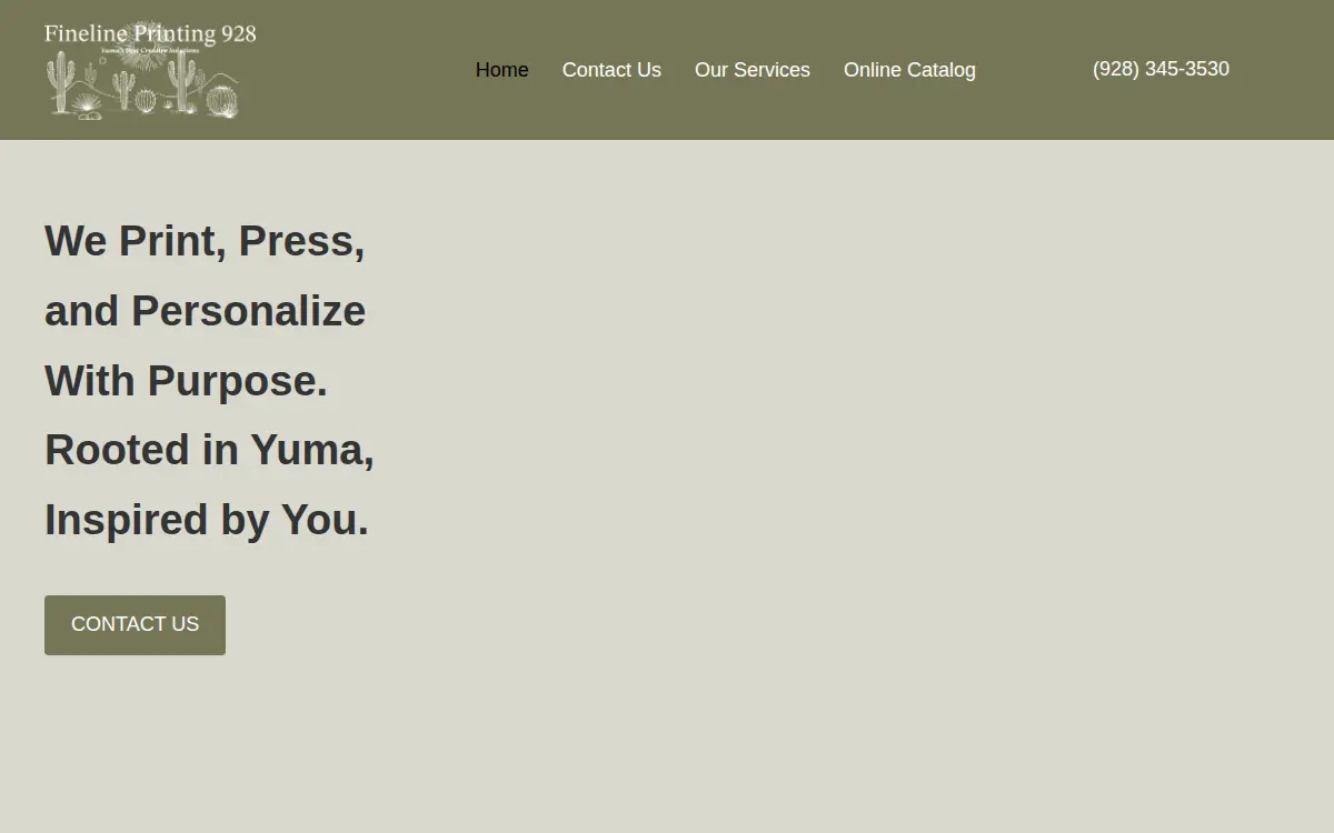 Homepage of Justified LLC