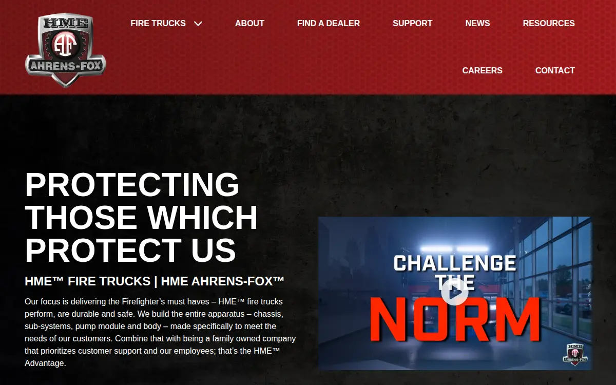 Homepage of Hme, INC.