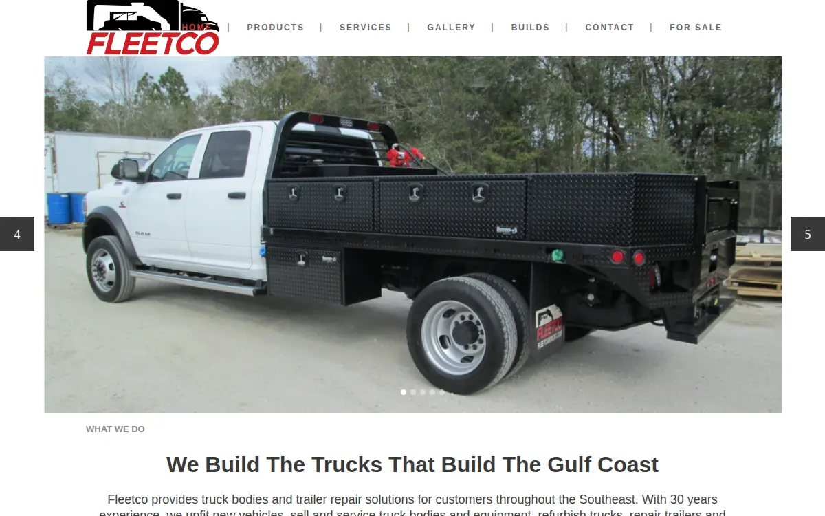 Homepage of Specialty Vehicles Southeast, INC.
