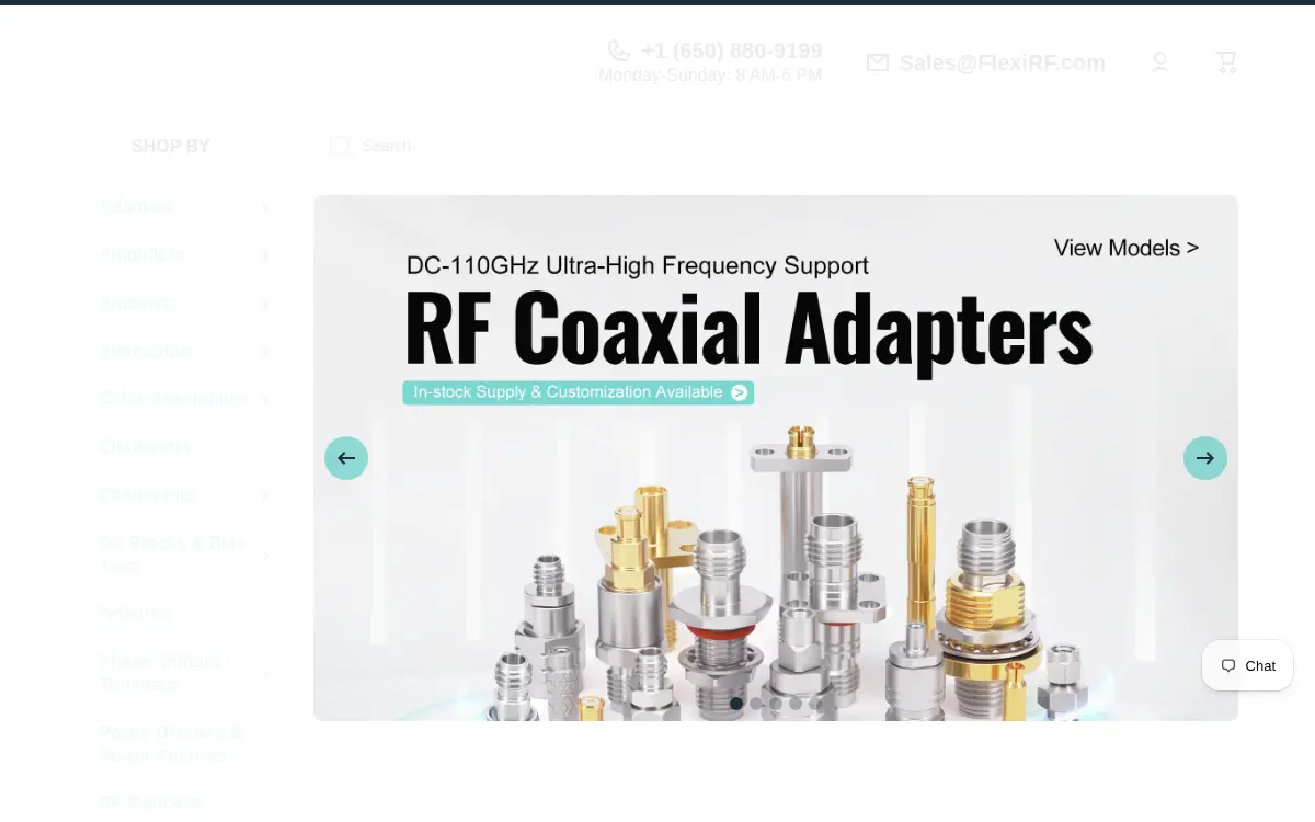 Homepage of Flexi Rf INC