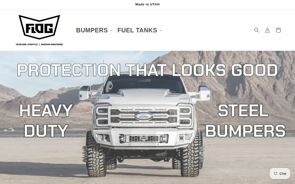 Homepage of Flog Industries , LLC