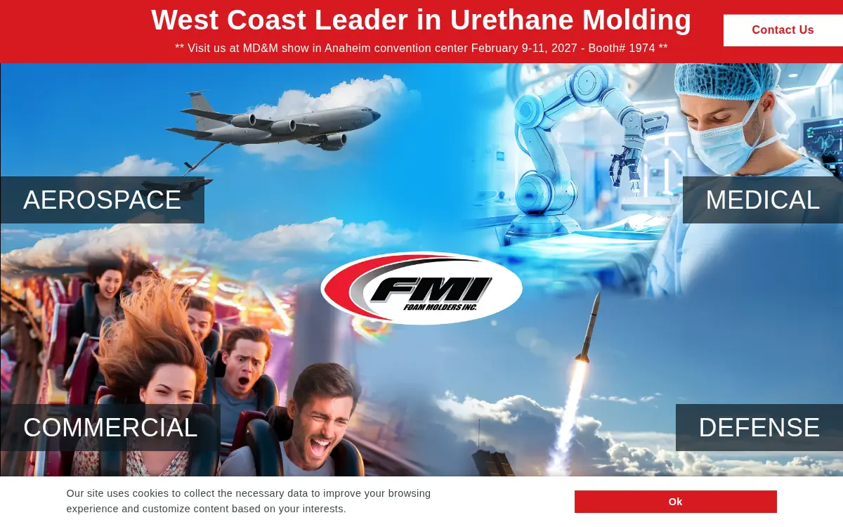 Homepage of Foam Molders