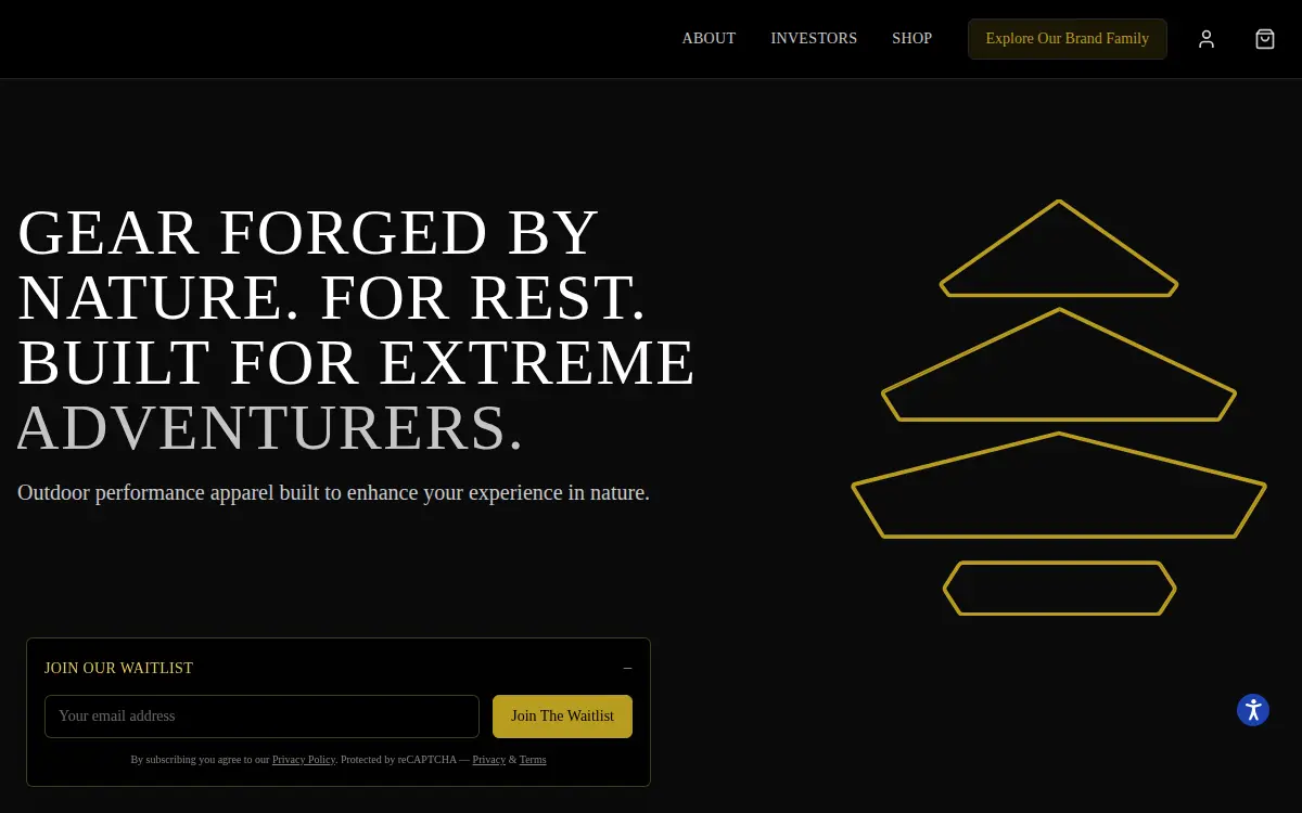 Homepage of Forest Outfitters, LLC
