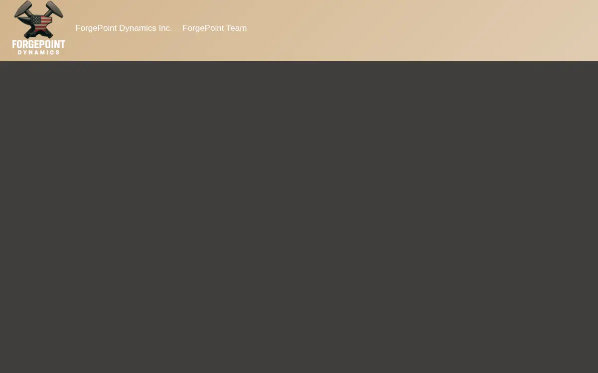 Homepage of Forgepoint Dynamics INC.