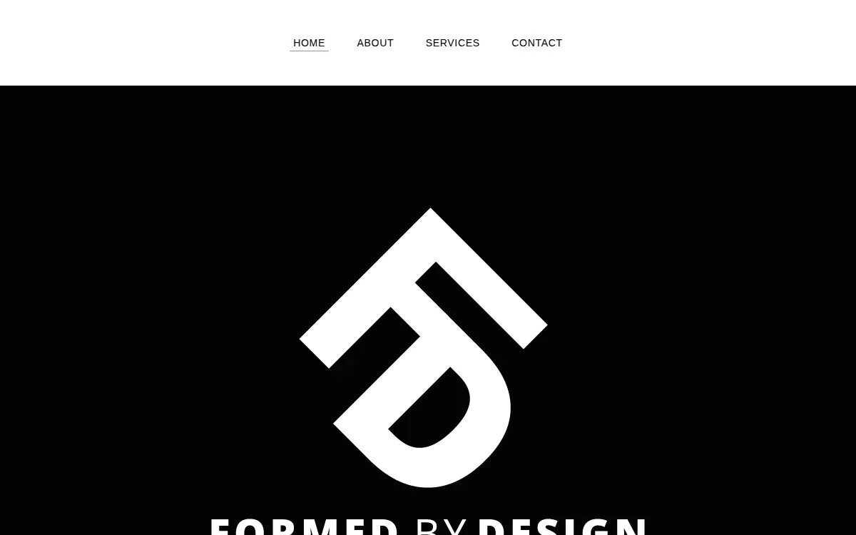 Homepage of Formed By Design LLC