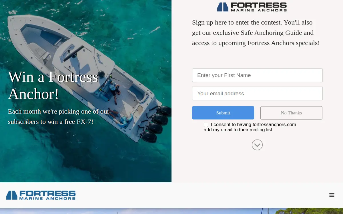 Homepage of Nav-x, LLC