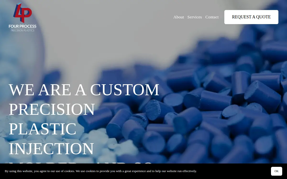 Homepage of Four Process, LTD.