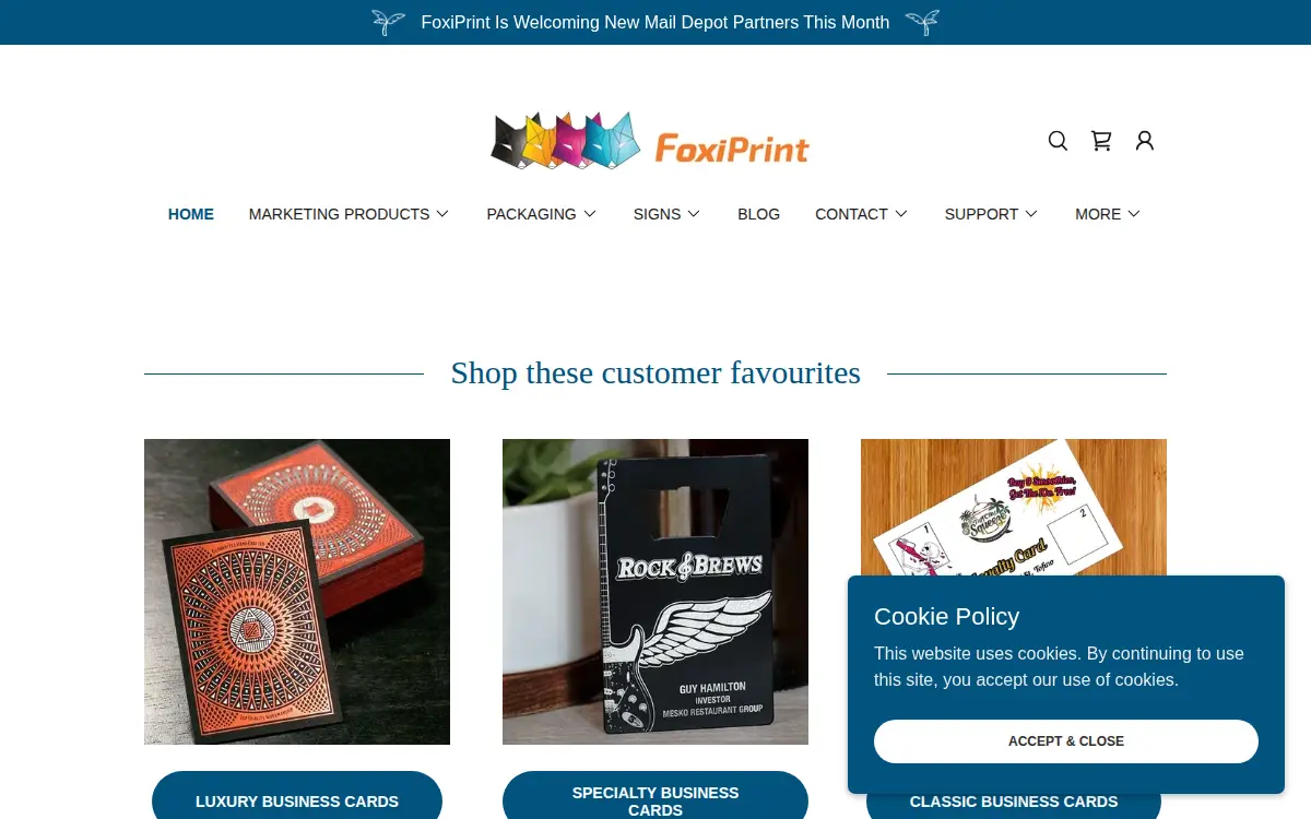 Homepage of A Cut Above It Solutions, INC.
