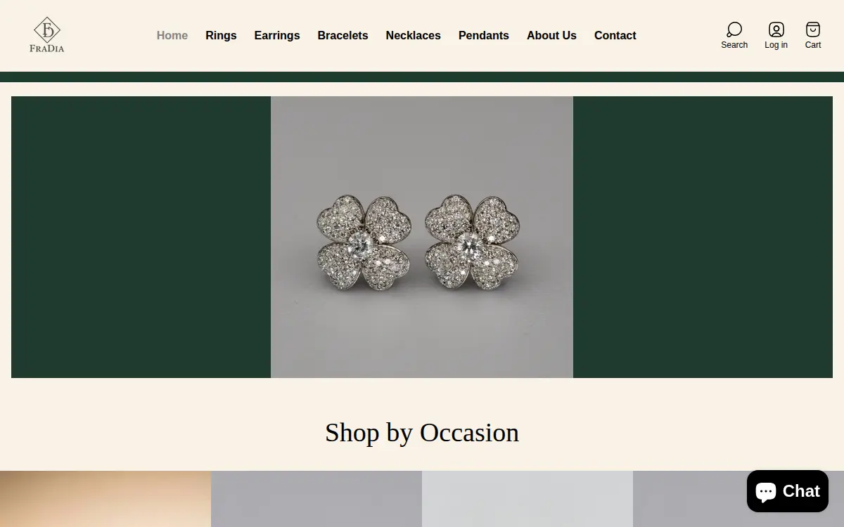 Homepage of Frank Diamonds CORP