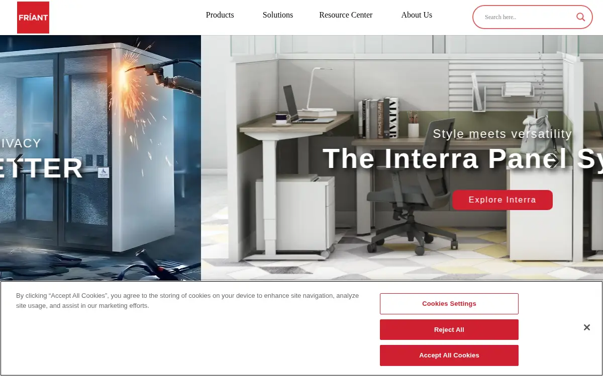 Homepage of Friant & Associates LLC