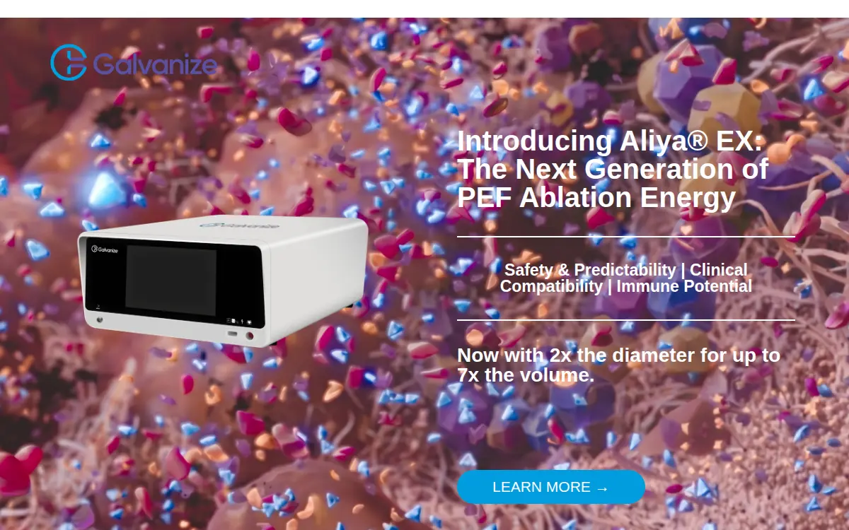 Homepage of Galvanize Therapeutics, INC.