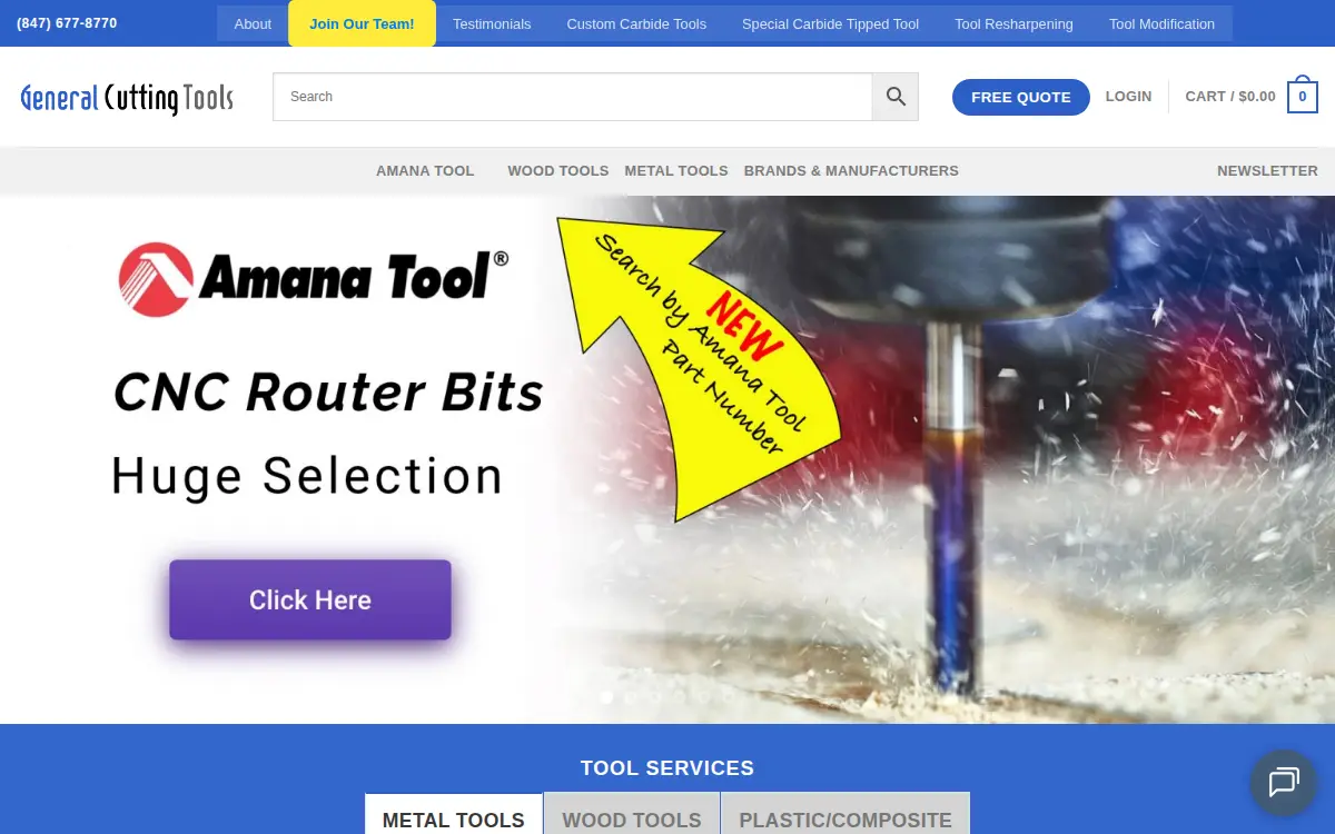 Homepage of General Cts Corporation