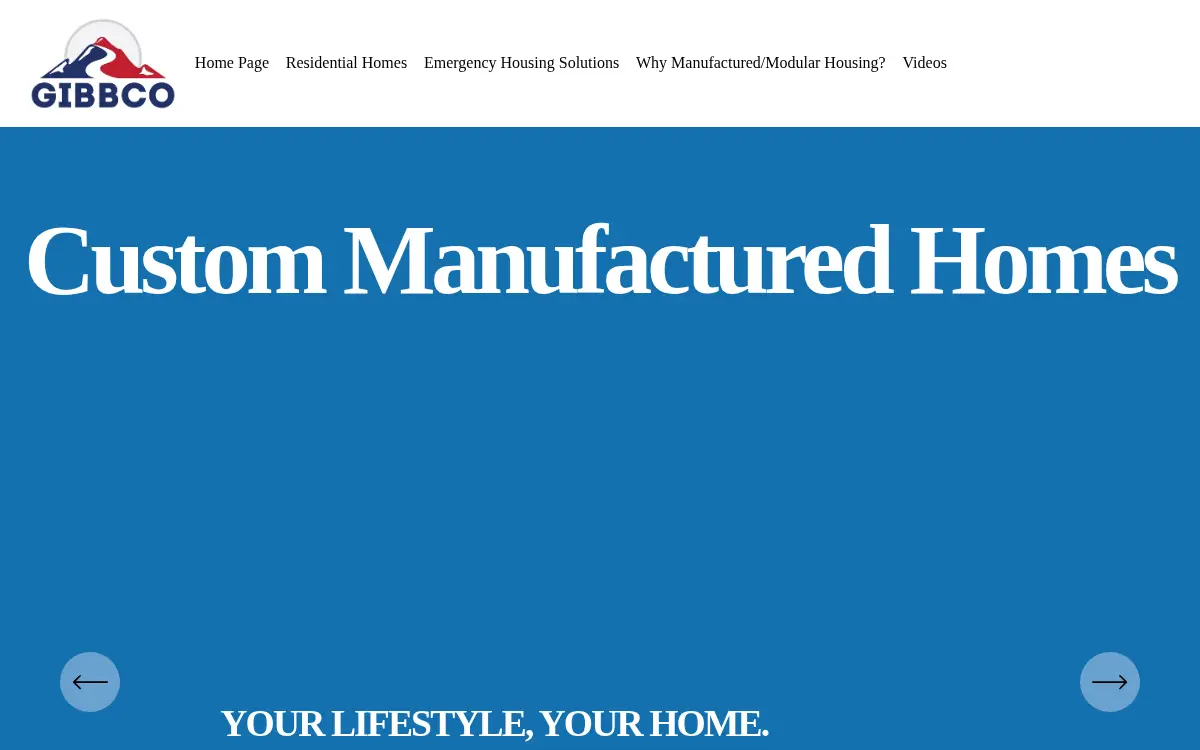 Homepage of Gibbco LLC