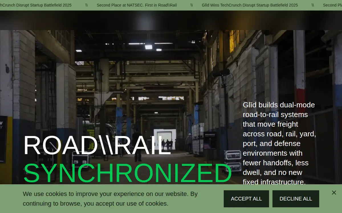 Homepage of Glid Technologies CORP