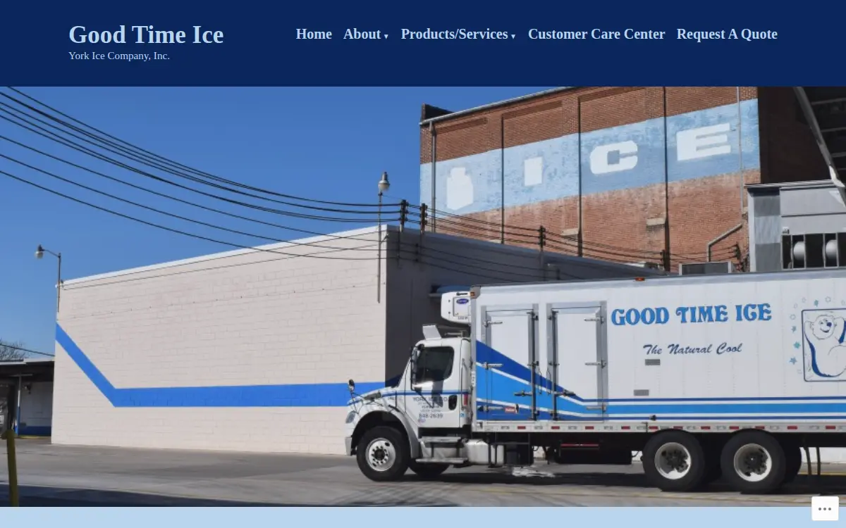 Homepage of York Ice CO INC