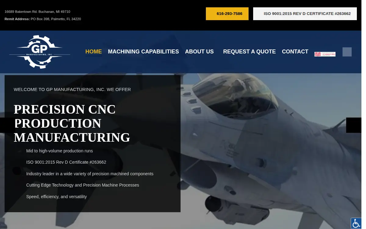 Homepage of Qif Industries LLC