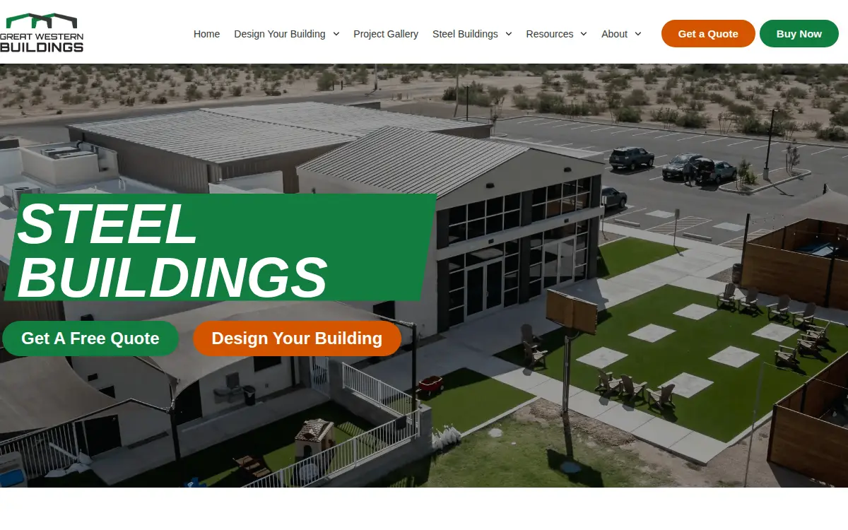 Homepage of Great Western Building Systems LLC