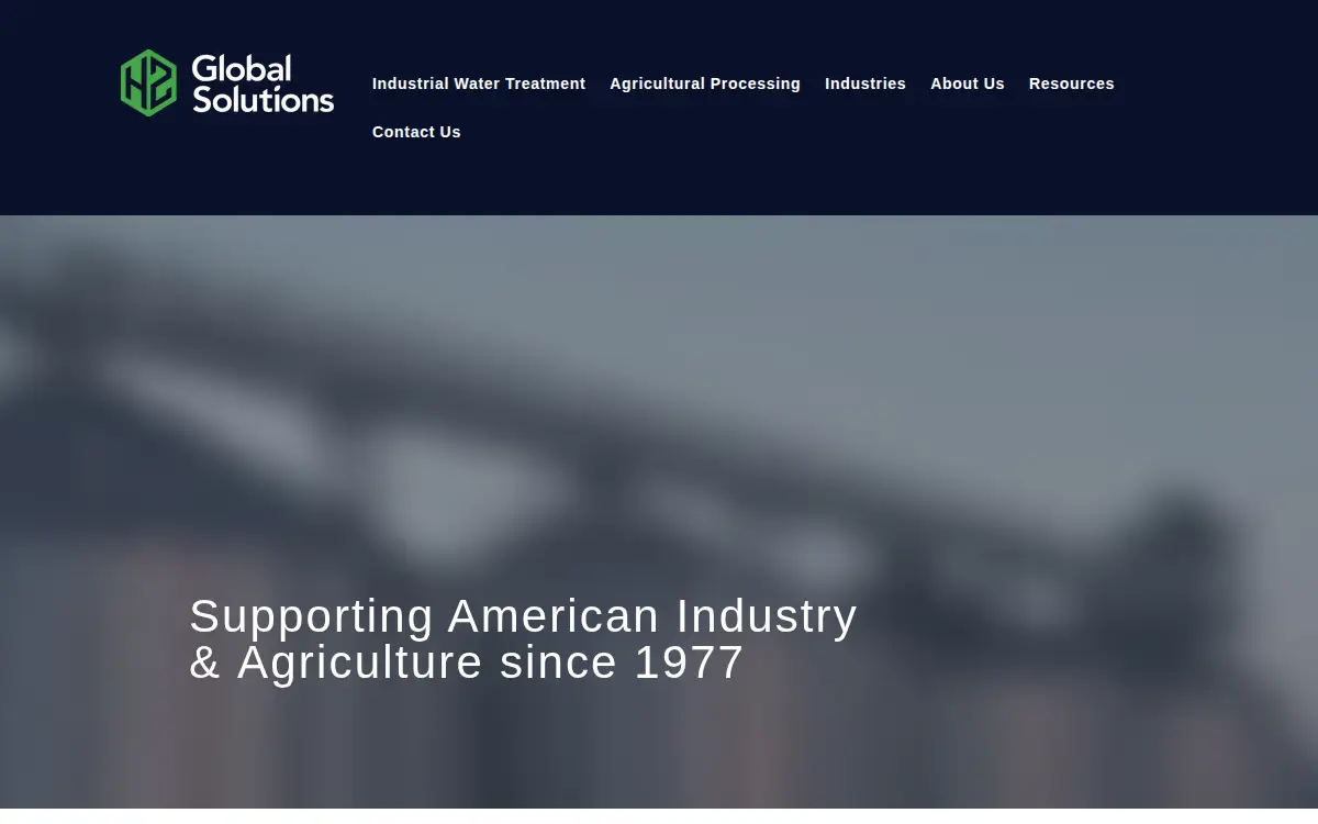 Homepage of H2 Global Solutions INC