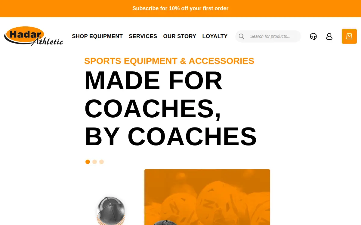 Homepage of Hadar Mfg., INC.