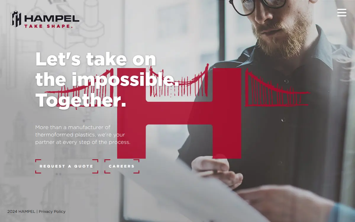 Homepage of L.t. Hampel CORP