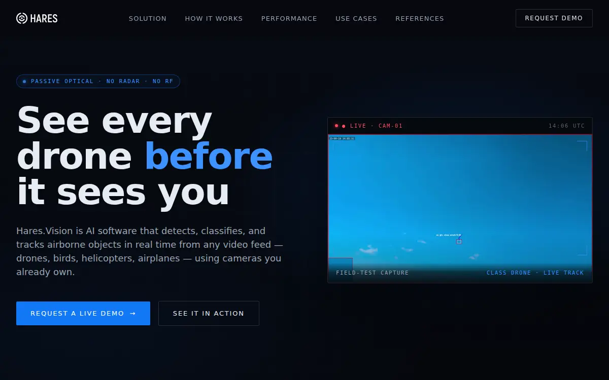 Homepage of Hares INC