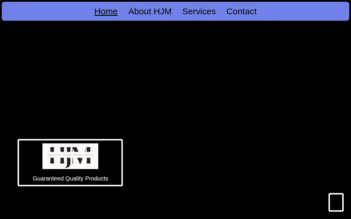 Homepage of Harlyn Jean Machining LLC
