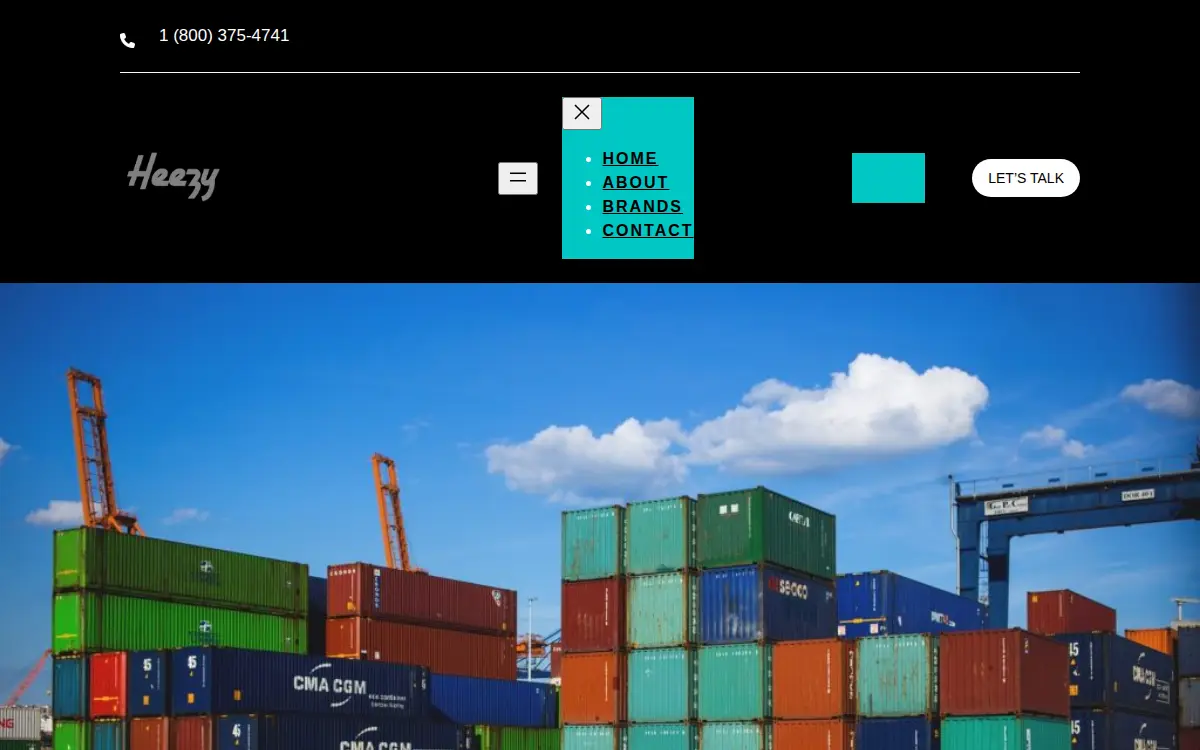 Homepage of Heezy LLC