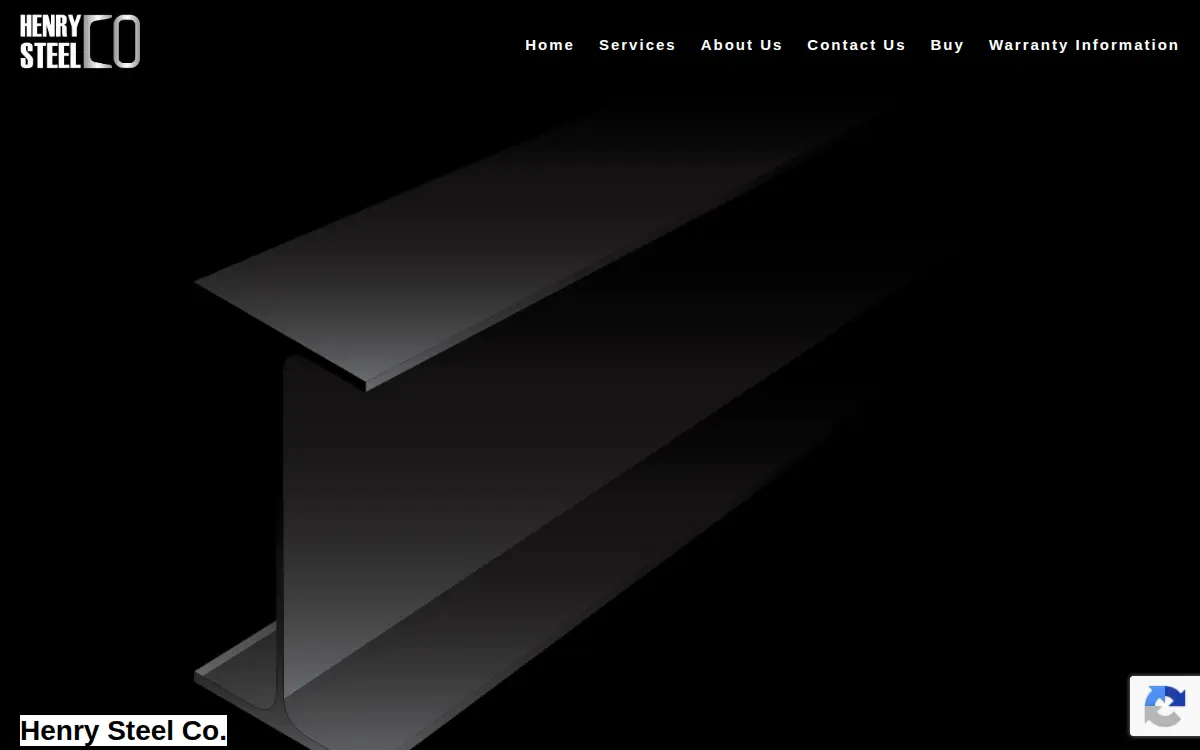 Homepage of Henry Steel Company LLC