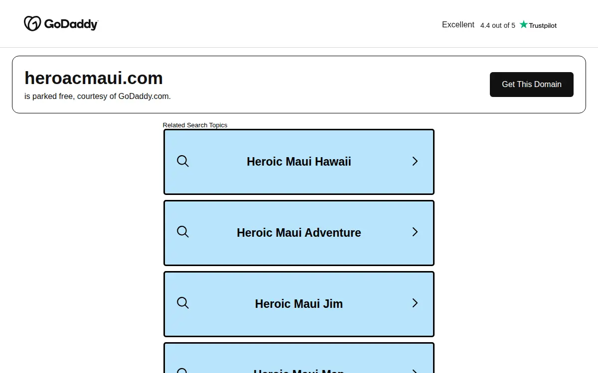Homepage of Hero Ac LLC