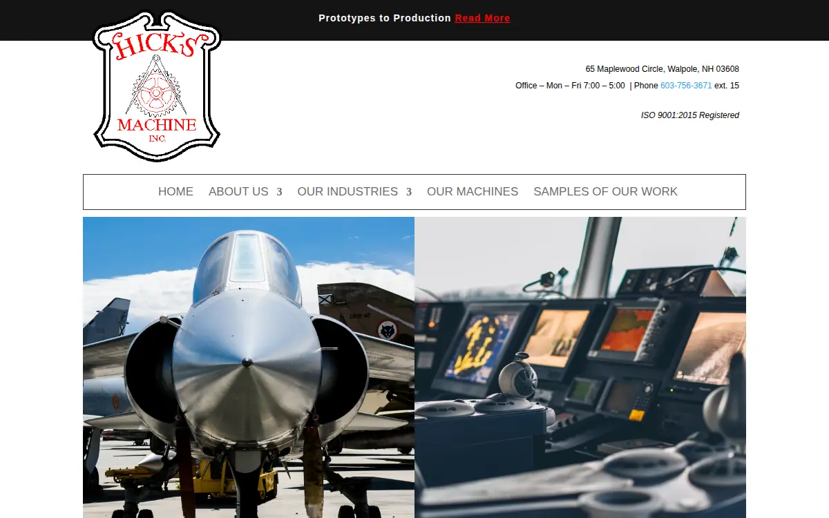Homepage of Sky Peak Manufacturing I LLC