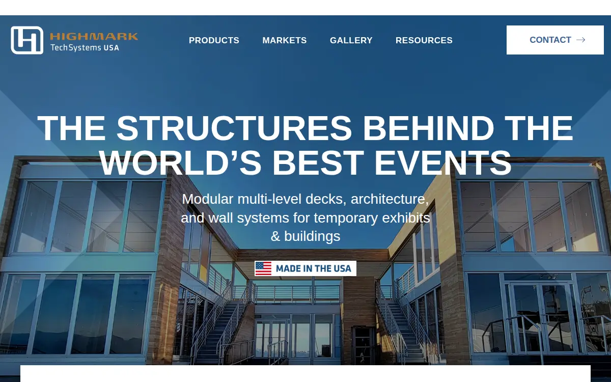 Homepage of Highmark Technologies LLC