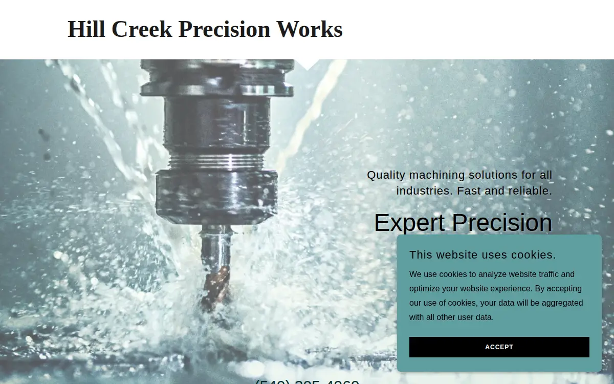 Homepage of Hill Creek Incorporated