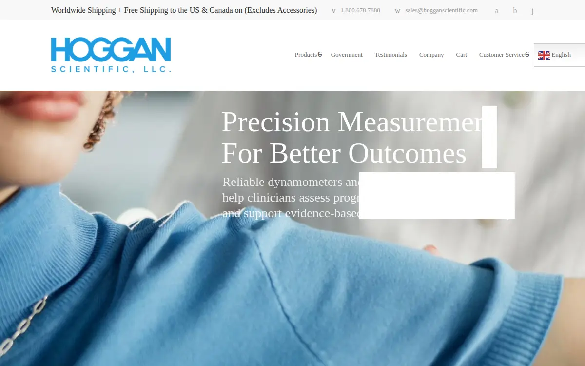 Homepage of Hoggan Scientific LLC