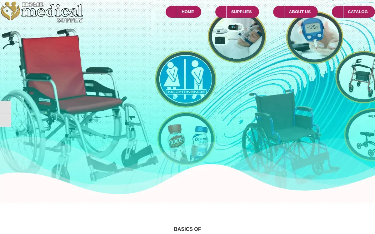 Homepage of Goodhope Home Healthcare INC.