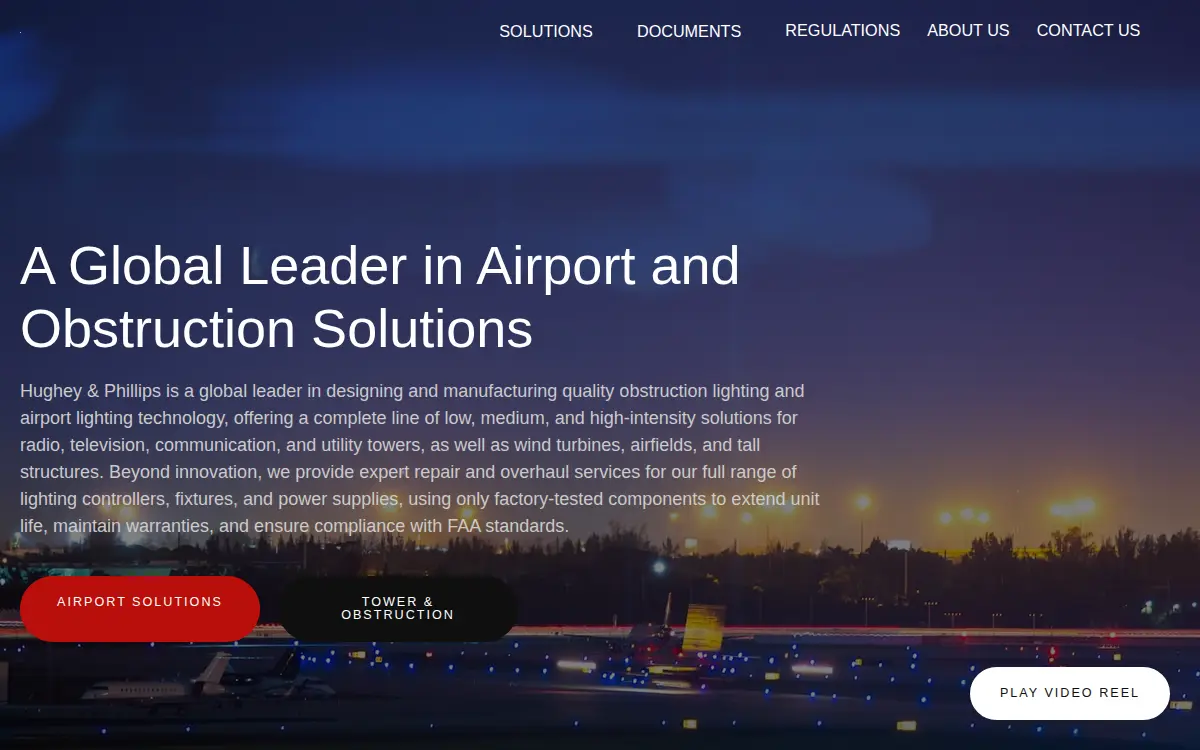 Homepage of Hughey & Phillips LLC