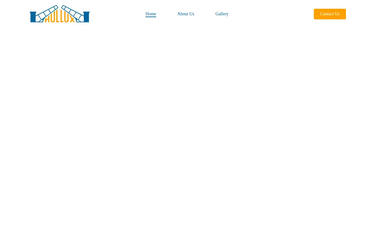 Homepage of Hullux LLC