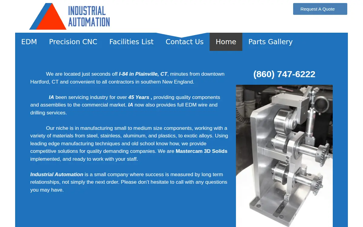 Homepage of Engineered Component Products LLC