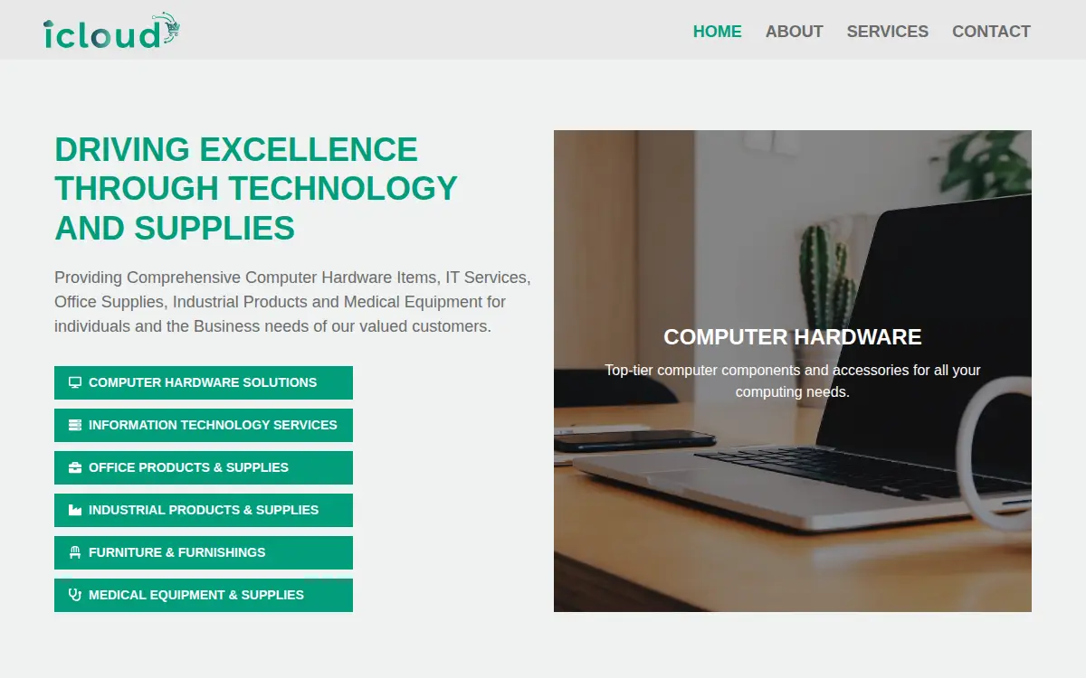 Homepage of Icloud Technologies LLC