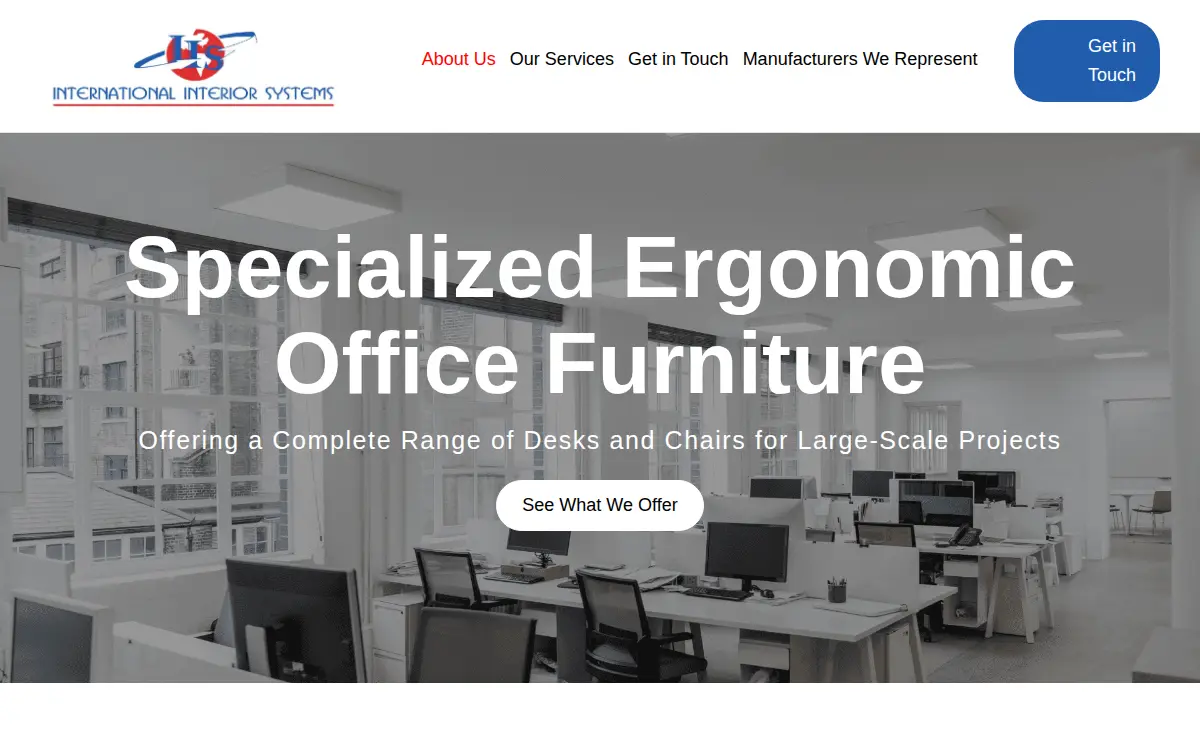 Homepage of International Interior Systems Corporation