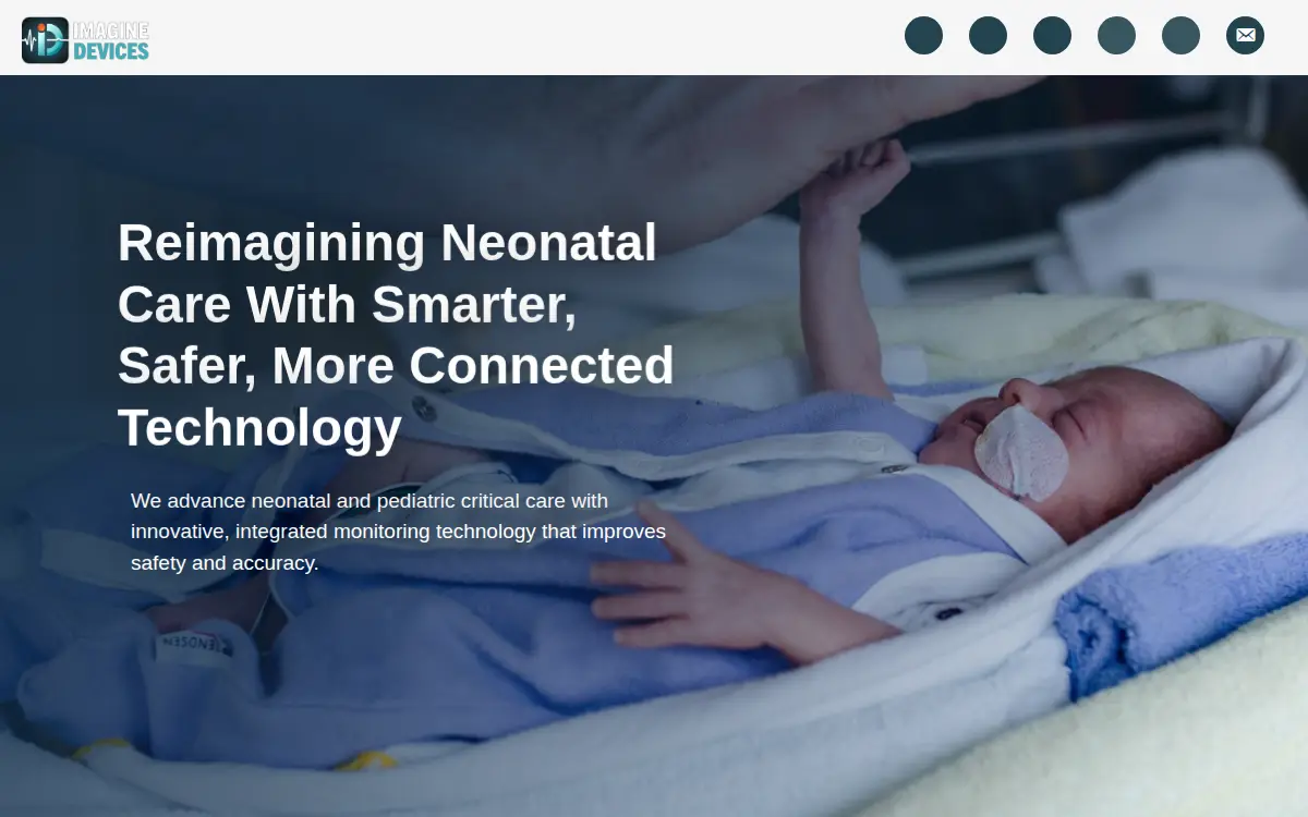 Homepage of Imagine Devices INC.