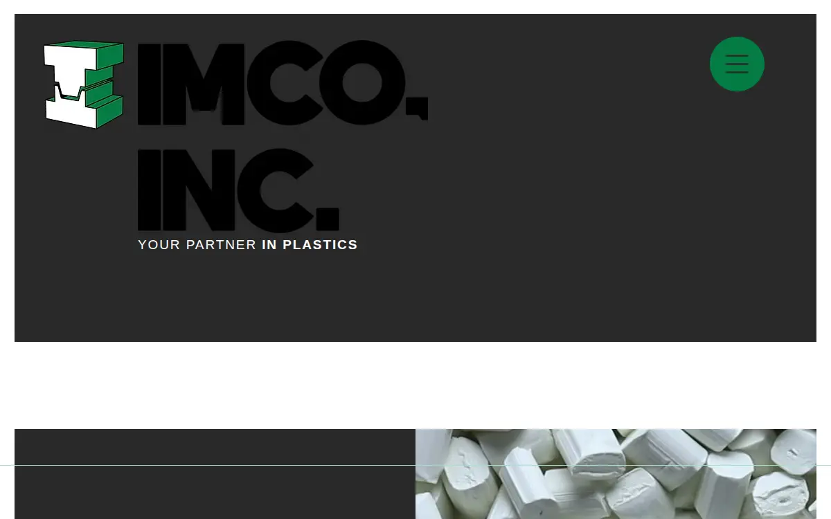 Homepage of Imco, INC.