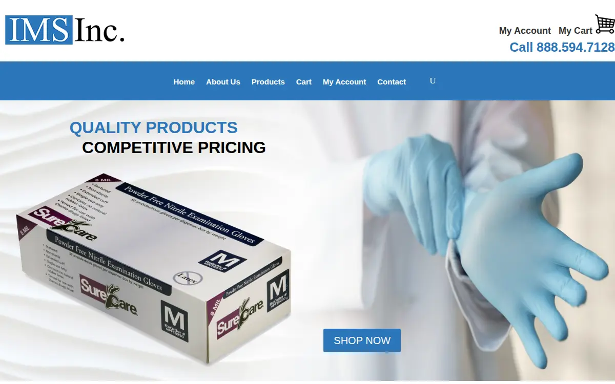 Homepage of Ims INC