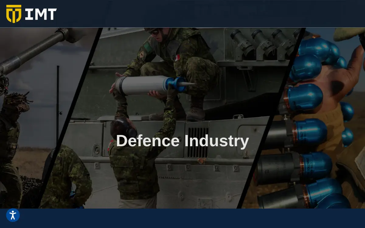 Homepage of Imt Defense CORP
