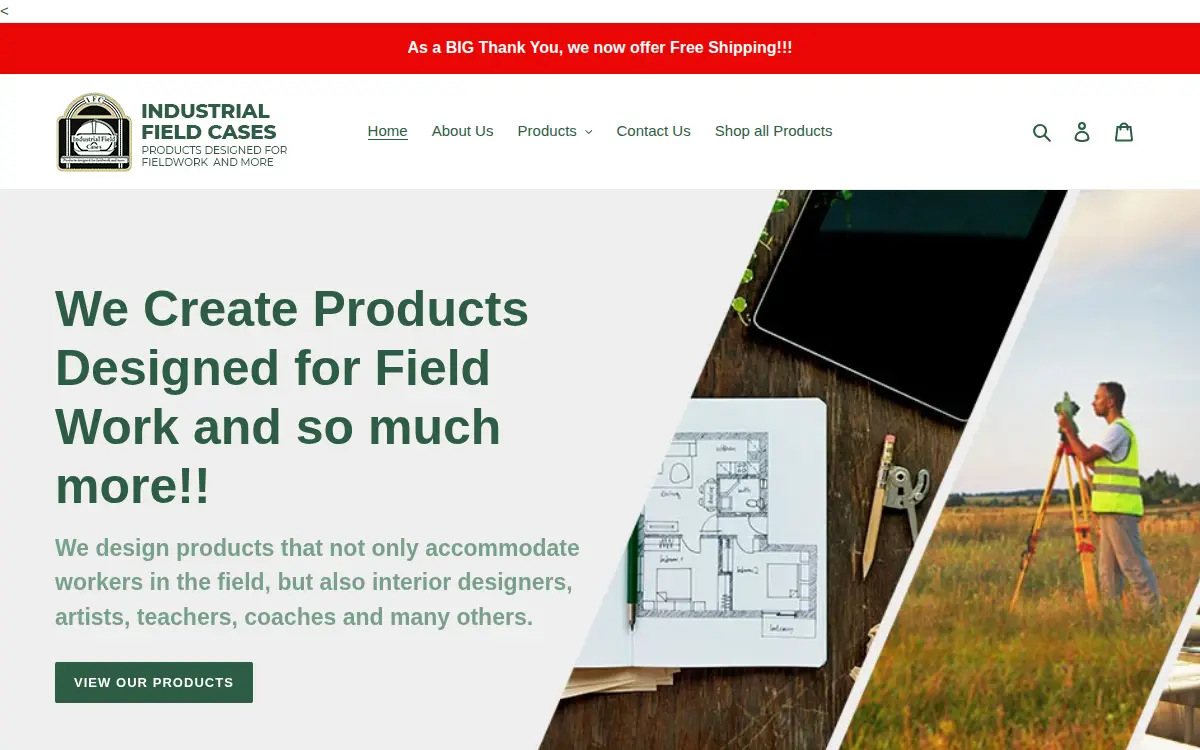 Homepage of Industrial Field Cases, L.l.c.