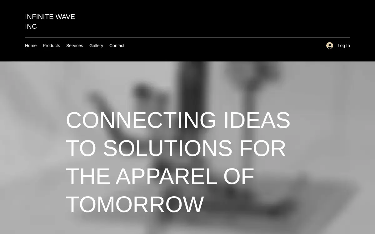 Homepage of Infinite Wave INC