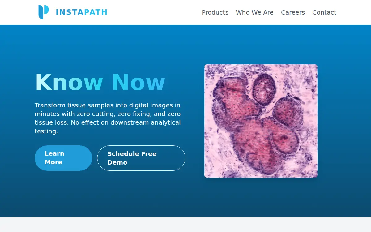 Homepage of Instapath INC