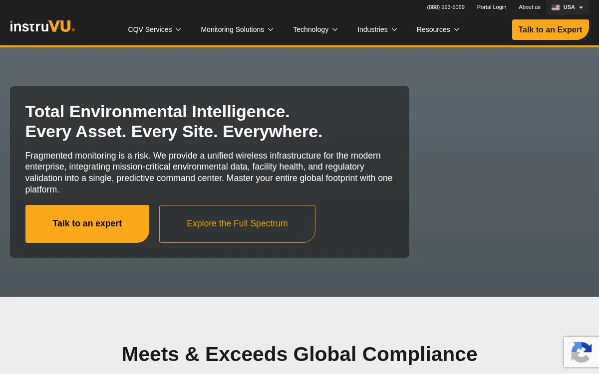 Homepage of Instruvu INC