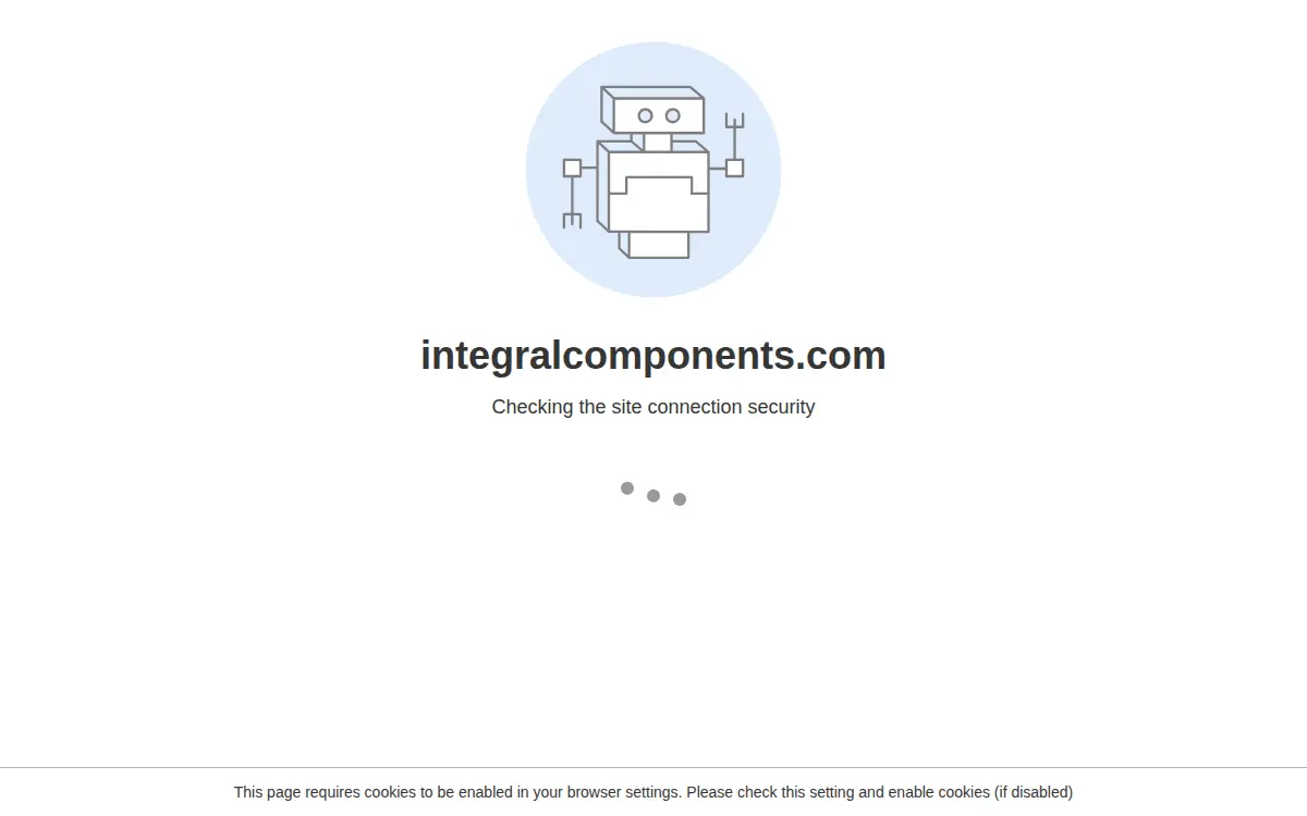 Homepage of Integral Components, INC.