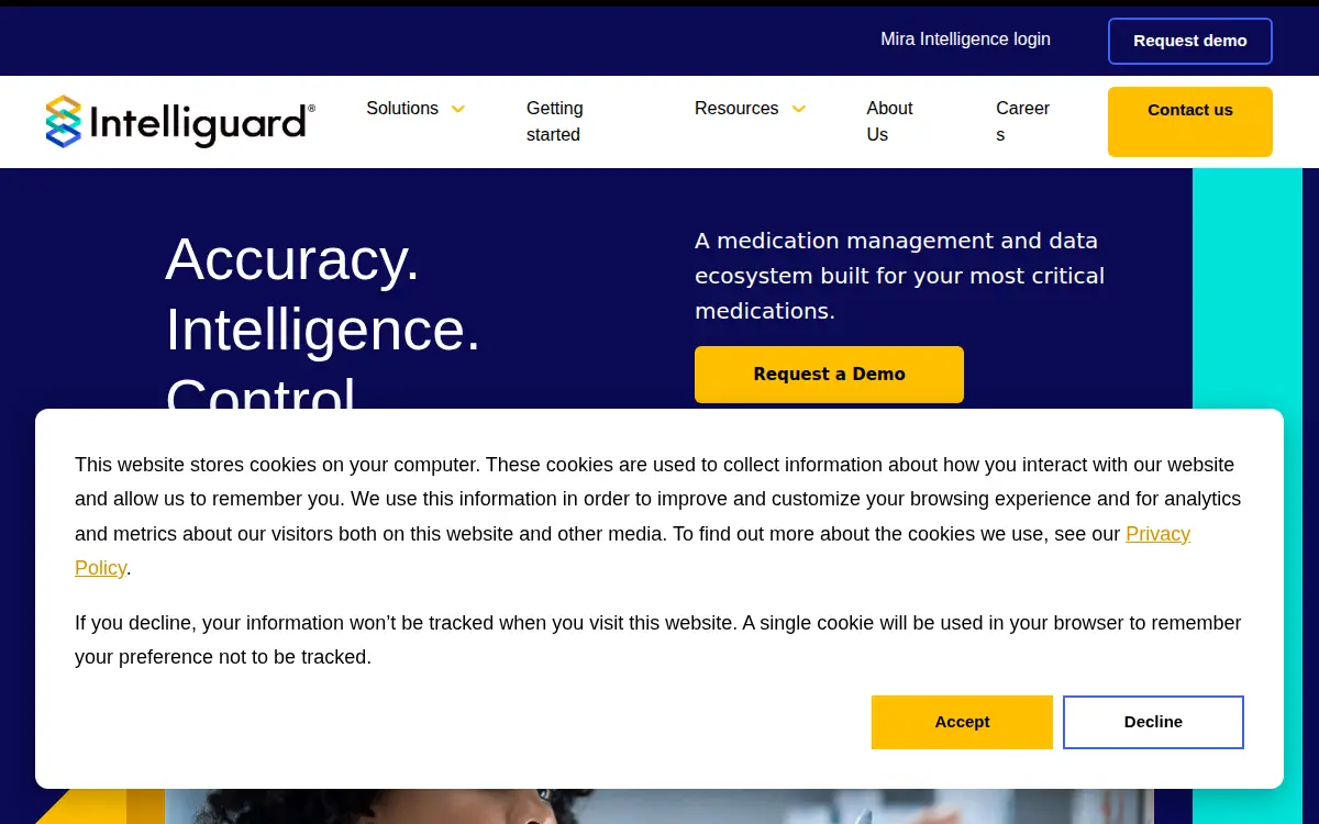 Homepage of Intelliguard Holding Co, INC.