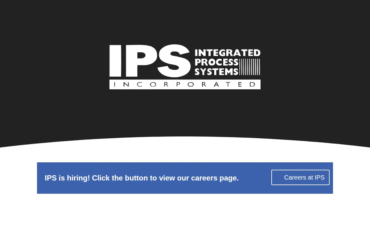 Homepage of Integrated Process Systems INC